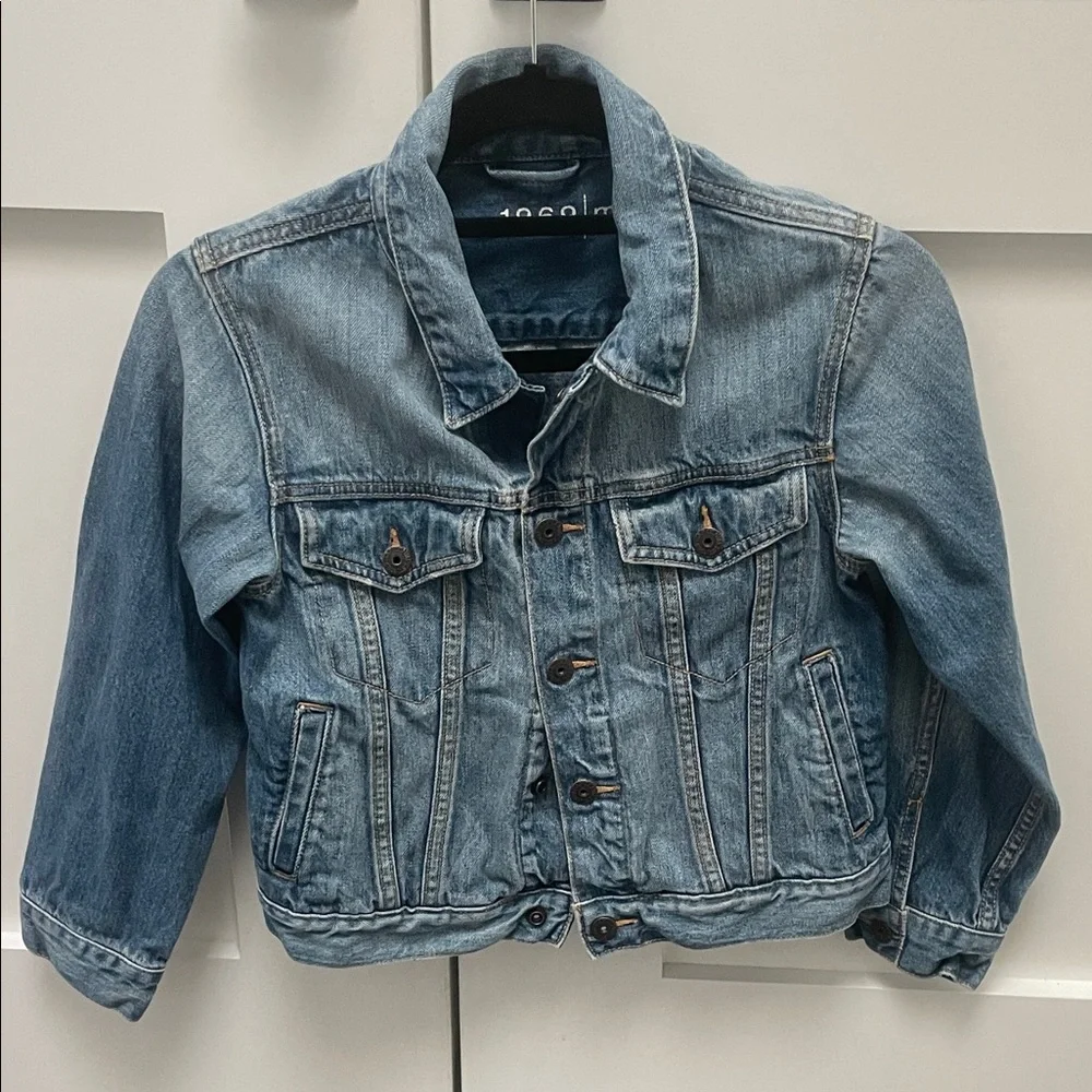 Gap 1969 Denim Jean Jacket 100% Cotton Kids Size M